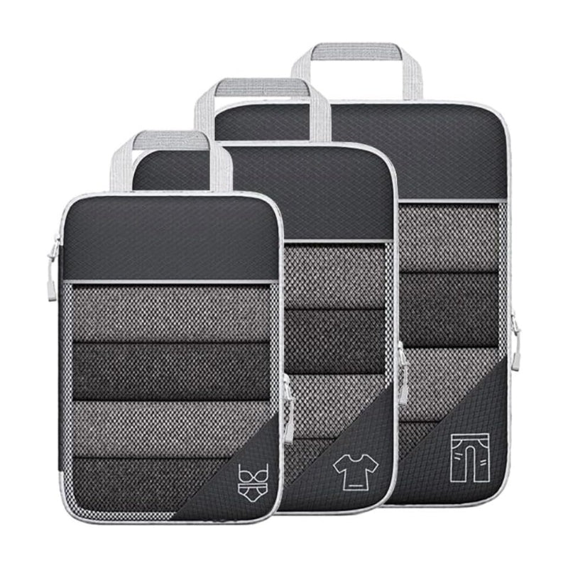 Module compressible de rangement pour valise