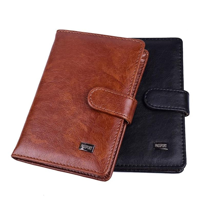 Organisateur porte-documents en simili pour voyage homme