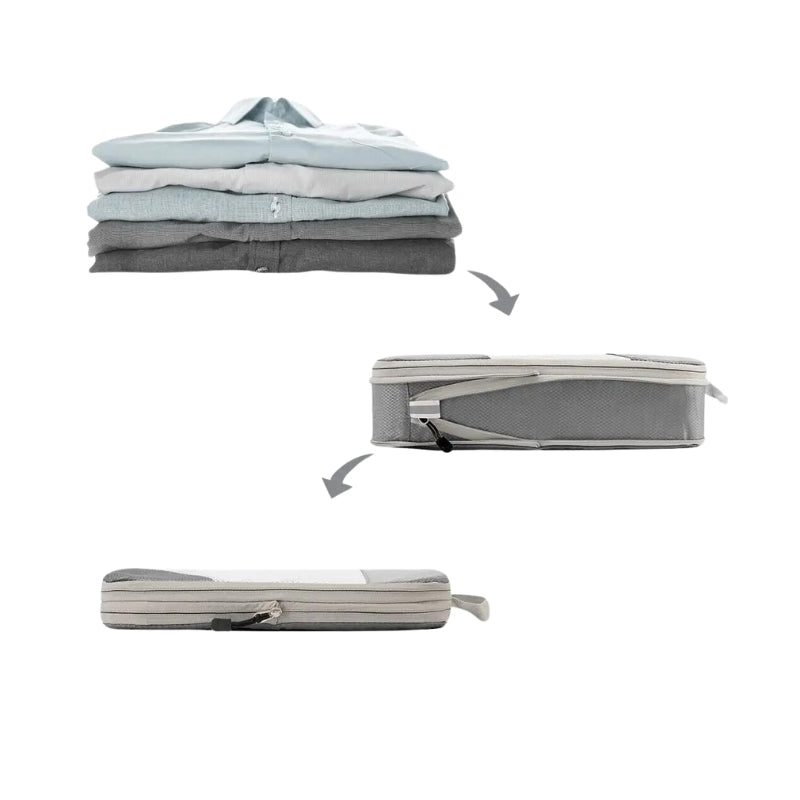 Organiseur de valise à compression