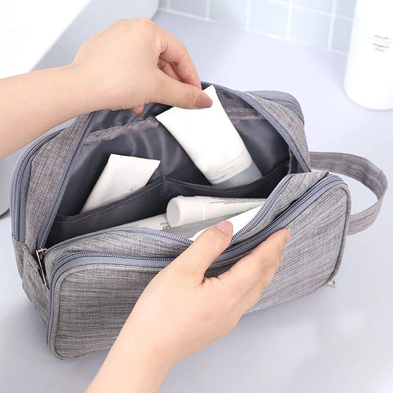Petite trousse de voyage homme pour produits de toilette