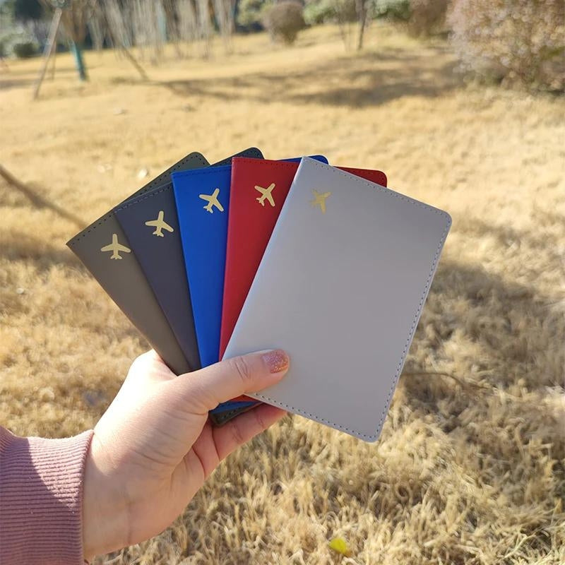 Pochette protège-passeport en PU personnalisée