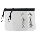 Pochette Transparente Avion