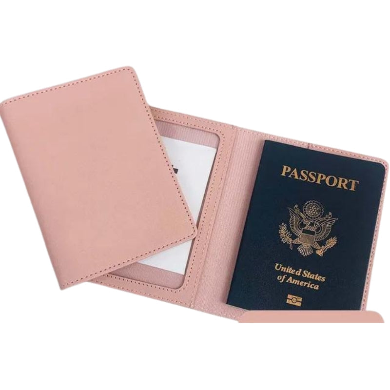 Porte Document de Voyage en Simili