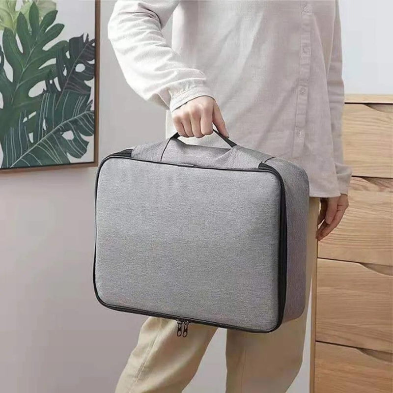 Porte-documents de voyage avec pochette organisatrice
