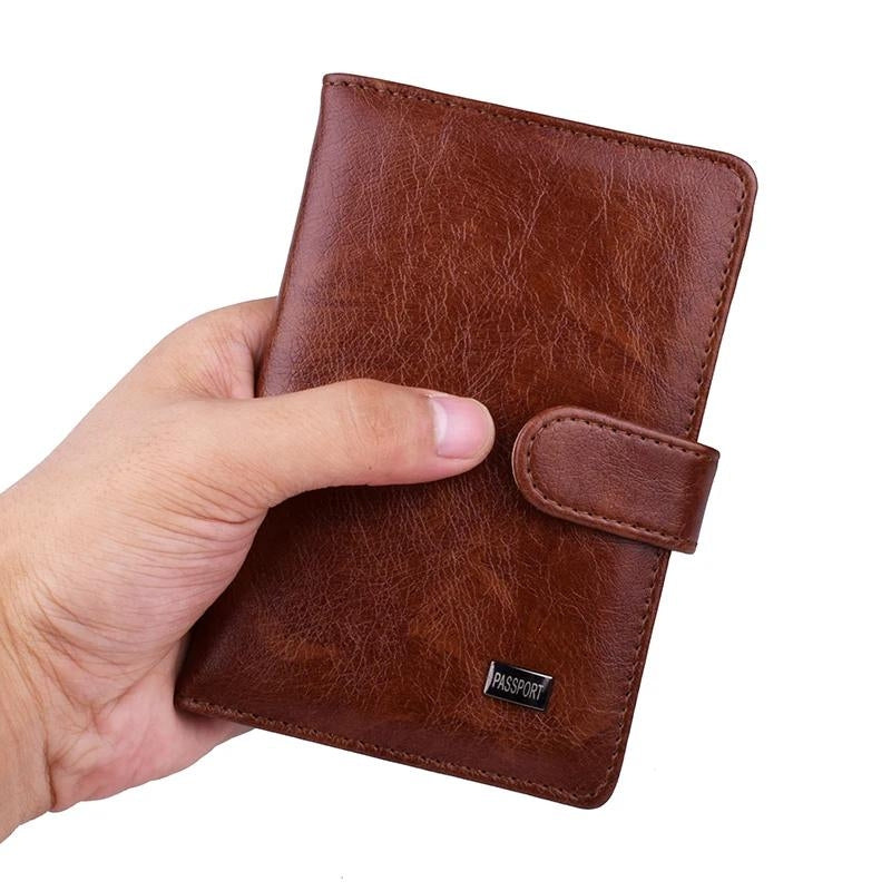 Porte-documents homme en simili pour le voyage
