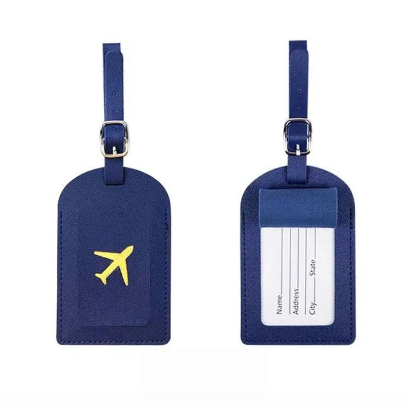 Porte Étiquette Bagage en Simili