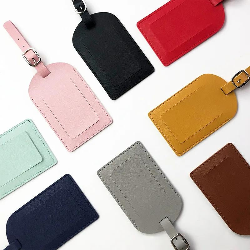 Porte-étiquette de luxe pour bagage