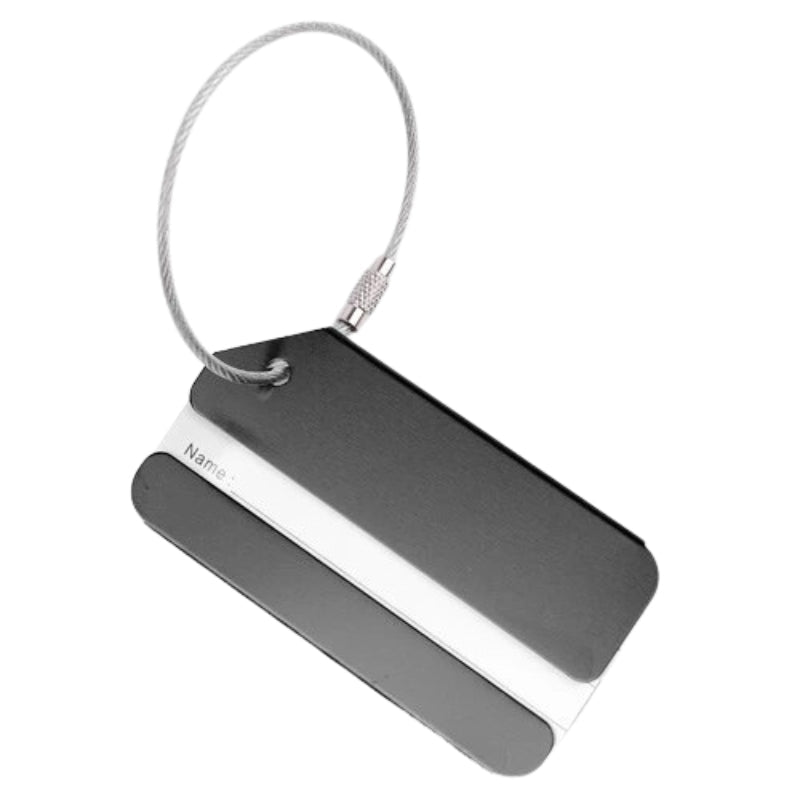 Porte Étiquette Métallique Pour Valise