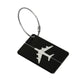 Noir avec Motif Avion