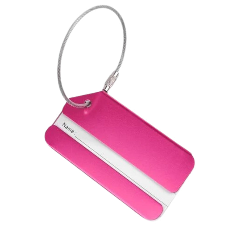 Porte Étiquette Métallique Pour Valise