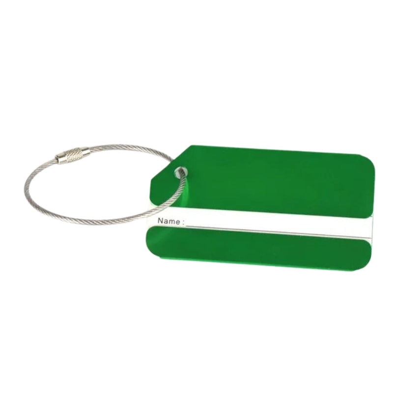 Porte Étiquette Métallique Pour Valise