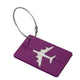 Violet avec Motif Avion