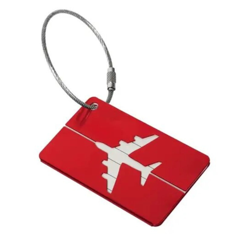 Porte Étiquette Métallique Pour Valise