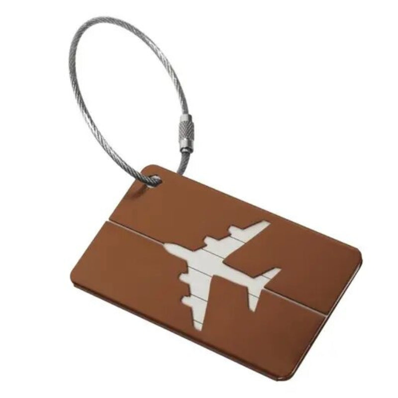 Porte Étiquette Métallique Pour Valise
