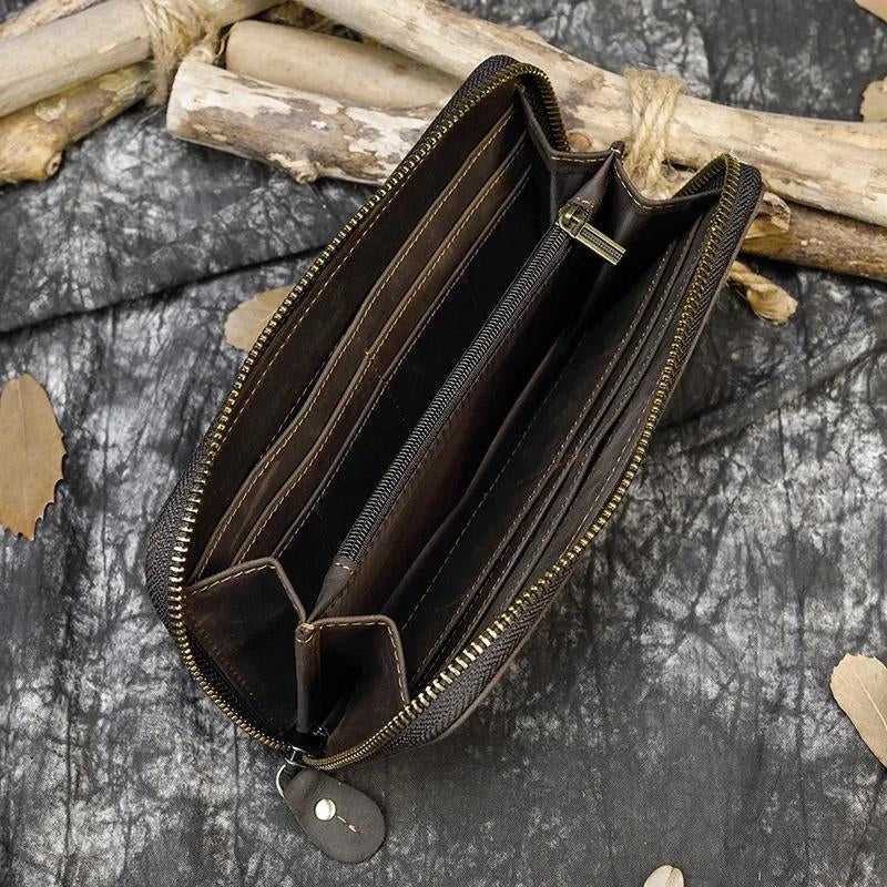 Portefeuille cuir homme spécial voyage
