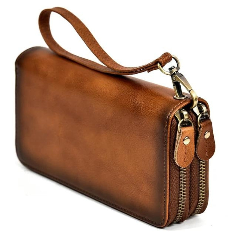 Portefeuille De Voyage Homme Cuir