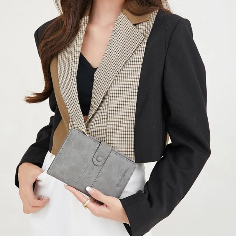 Protection de passeport femme en simili