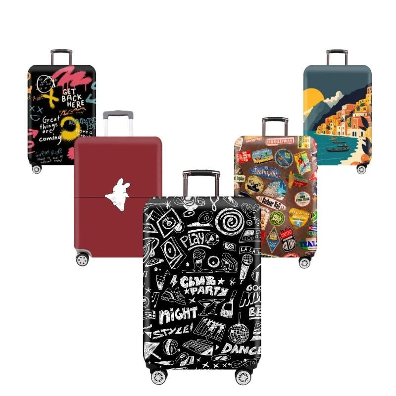 Protection pour valises sous forme de housse
