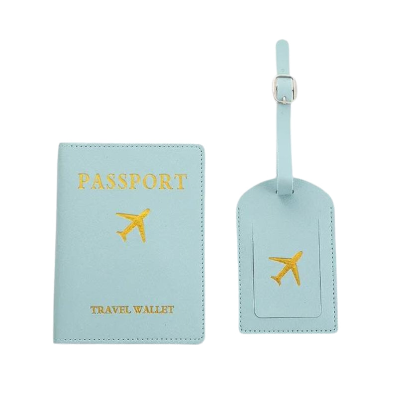 Protège Passeport Et Etiquette Valise