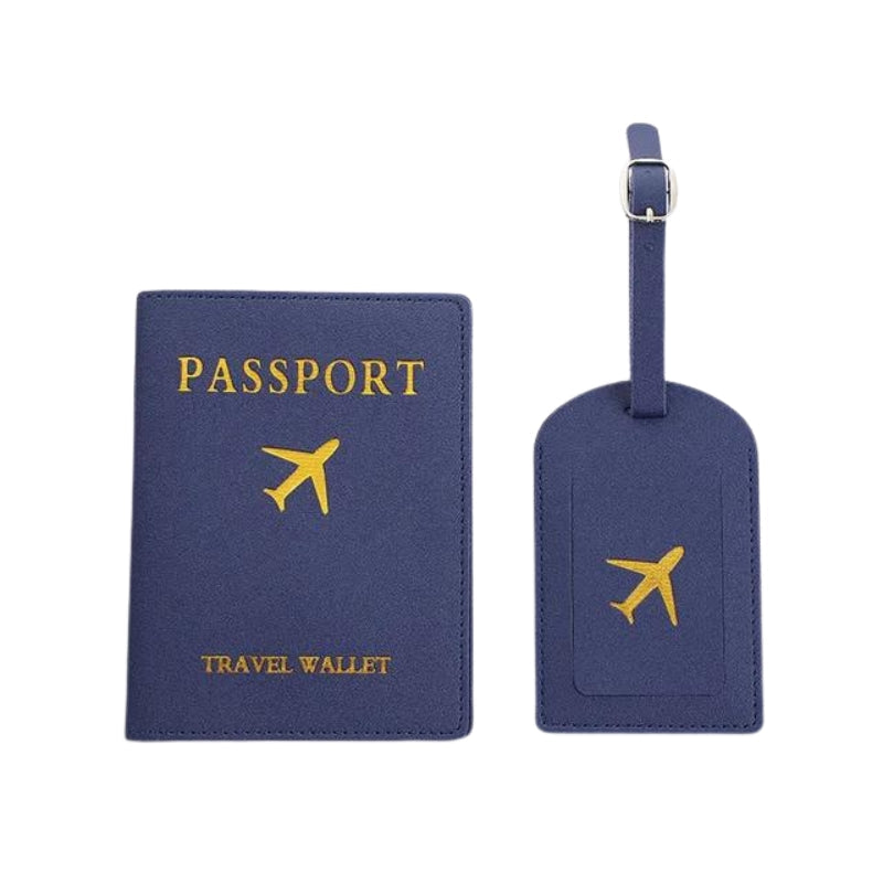 Protège Passeport Et Etiquette Valise