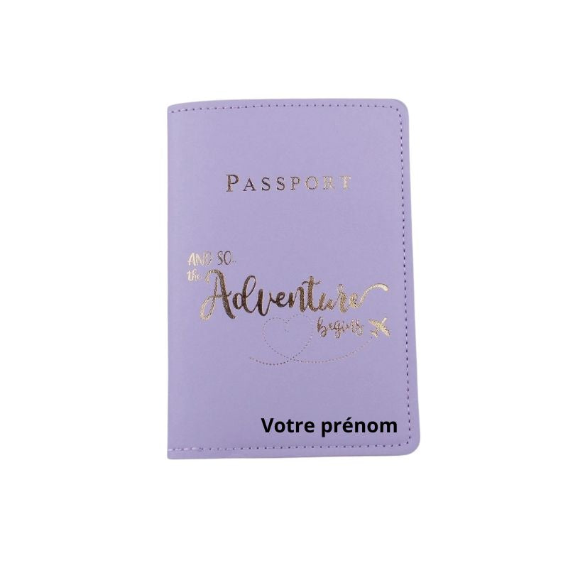 Protège Passeport Personnalisé