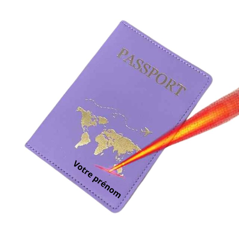 Protège Passeport Personnalisé