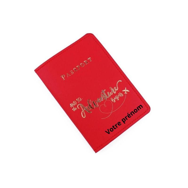 Protège Passeport Personnalisé