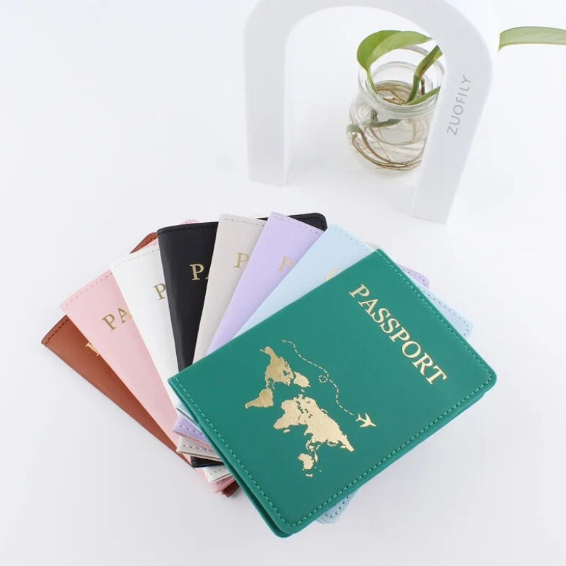 Protège-passeport pour documents de voyage