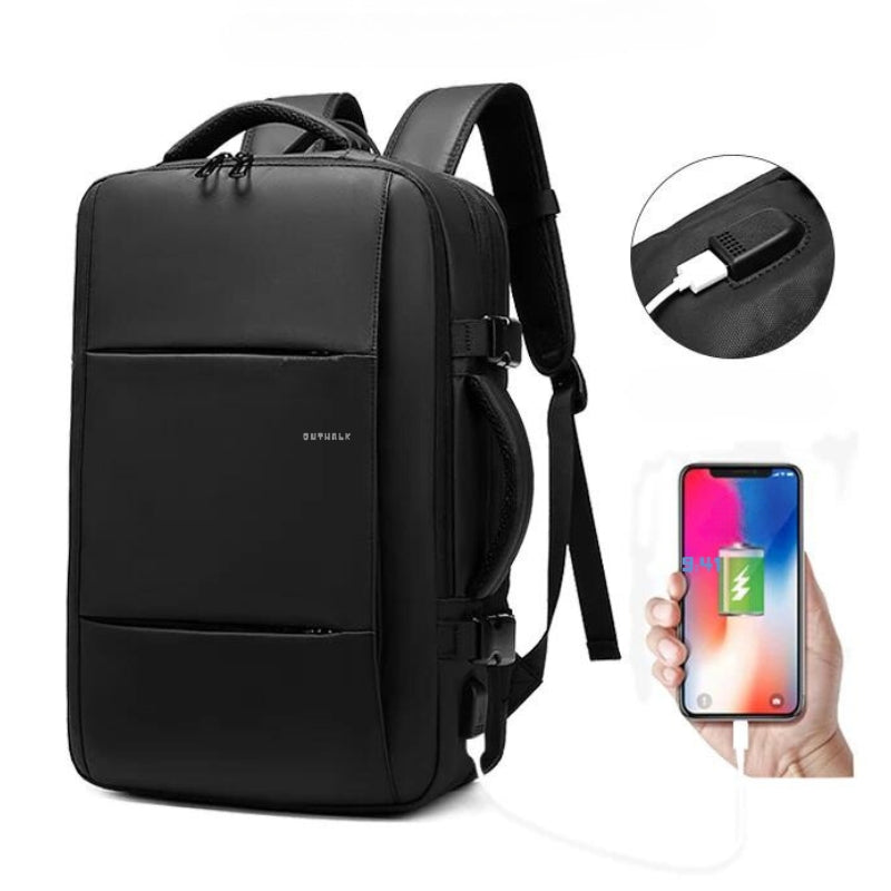 Erweiterbarer Reiserucksack