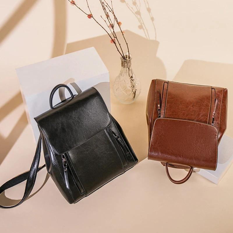 Damen-Leder-Rucksack