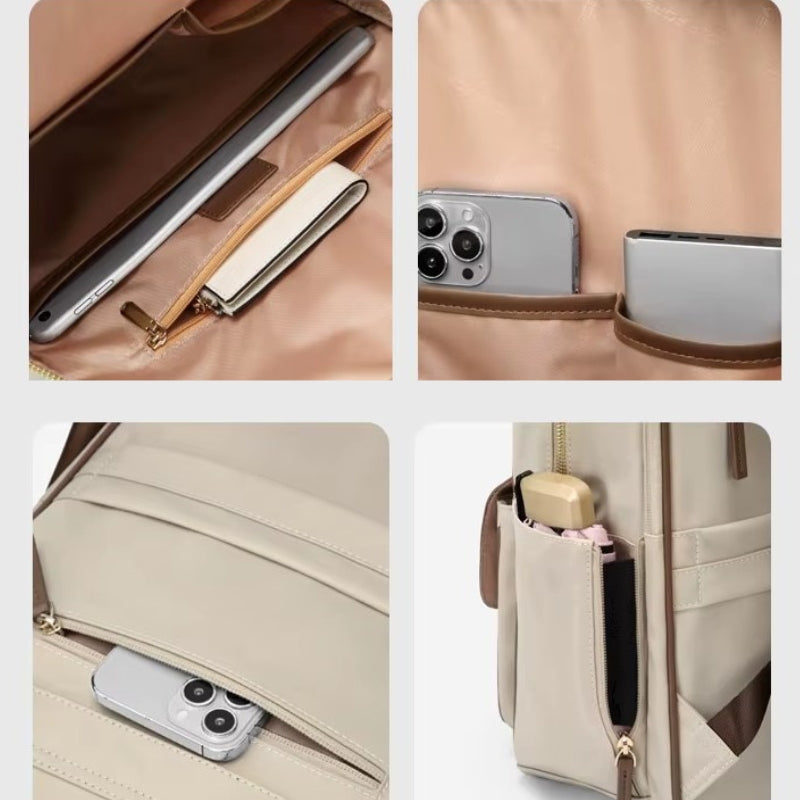 Sac à dos féminin chic pour ordinateur
