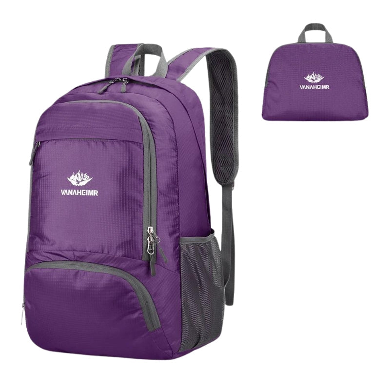 Schwarzer wasserdichter Rucksack