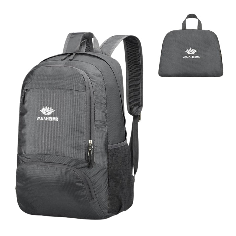 Schwarzer wasserdichter Rucksack