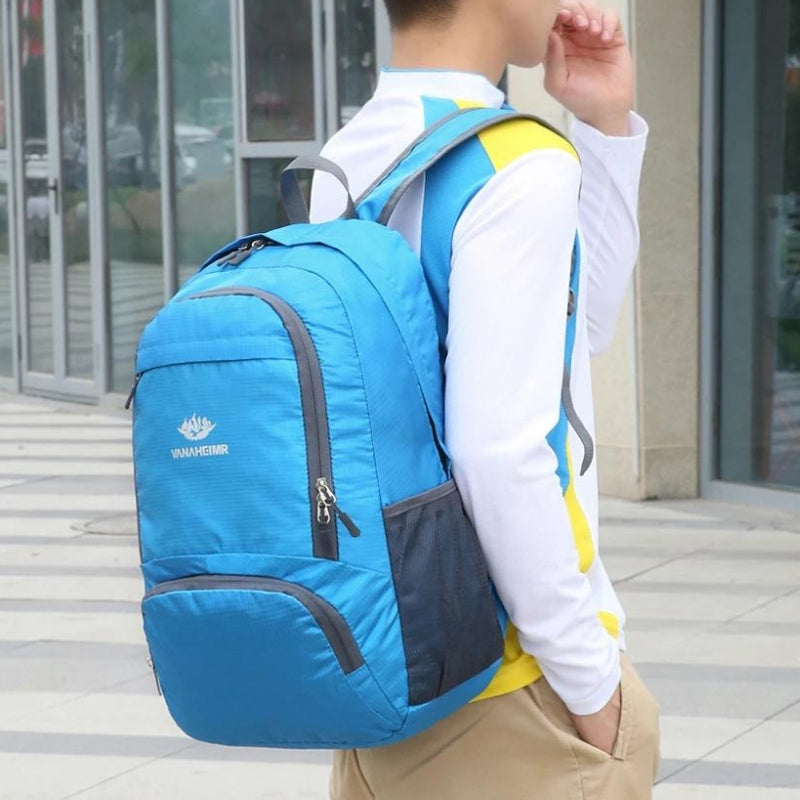 Schwarzer wasserdichter Rucksack