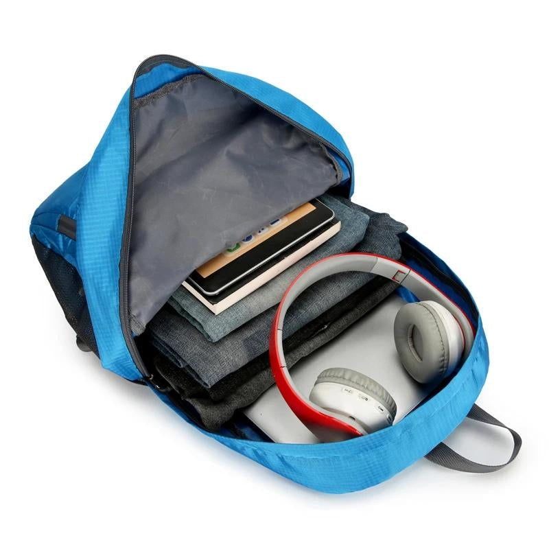 Schwarzer wasserdichter Rucksack
