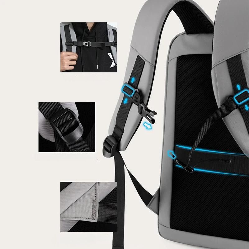 Hartschalen-Rucksack für Laptop