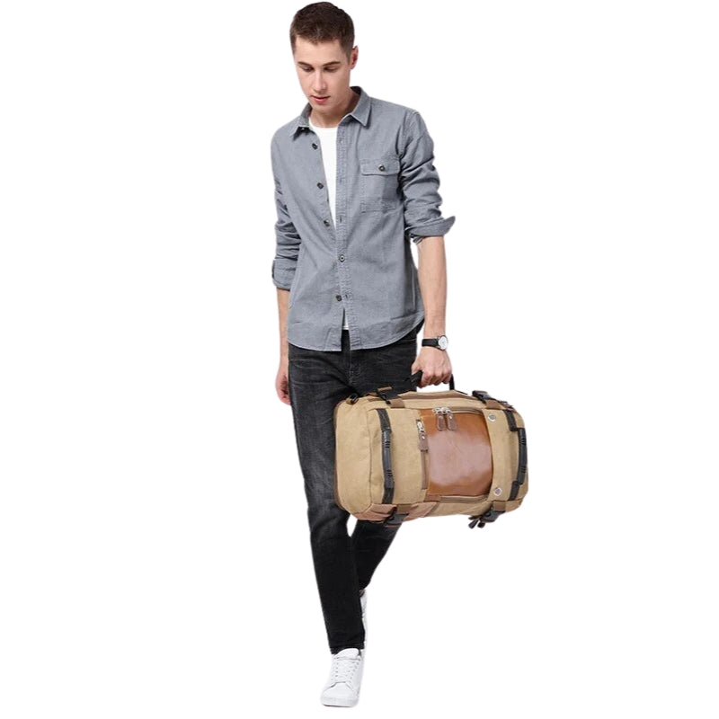 Sac à dos vintage robuste pour voyager