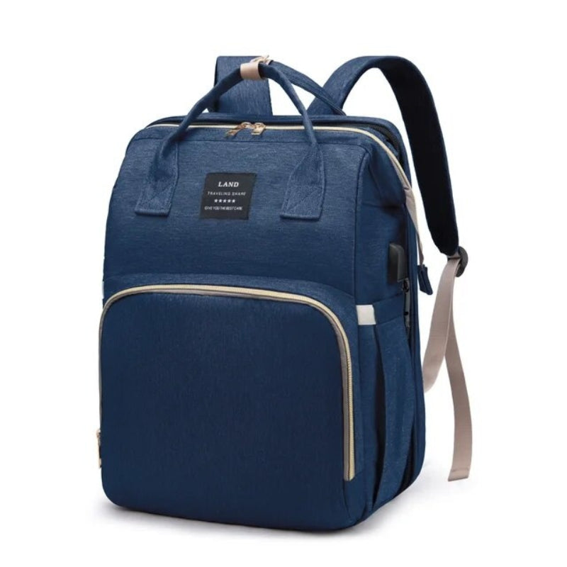 Wickeltasche mit Babybett
