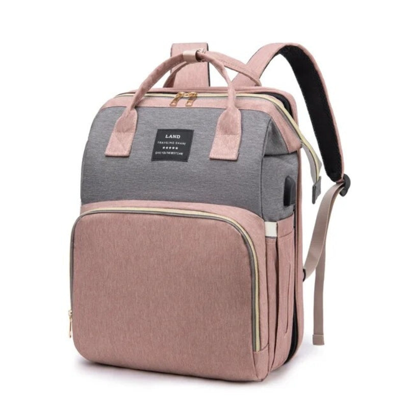 Wickeltasche mit Babybett