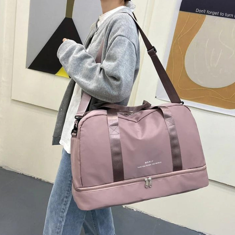 Praktische Damen-Handtasche für Reisen