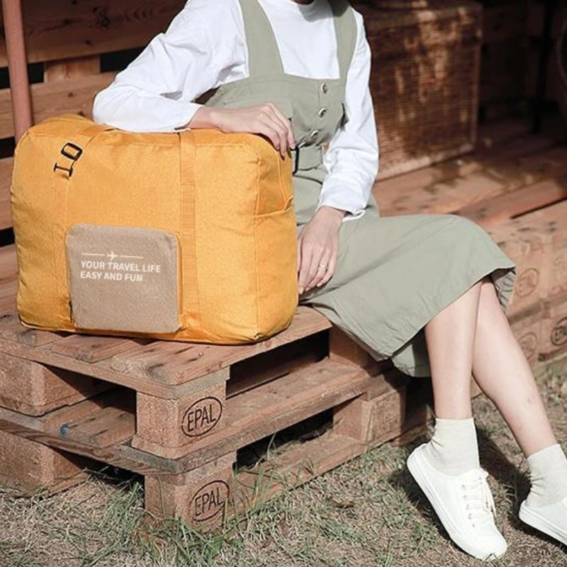 Sac avec pochette pliable pour voyage