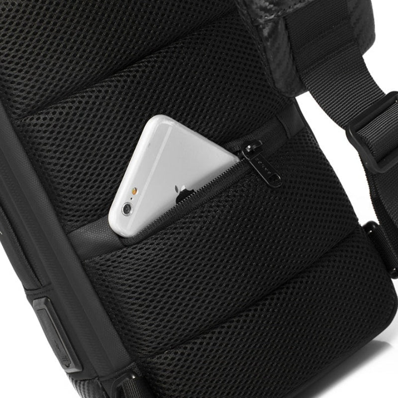 Sac bandoulière de style masculin