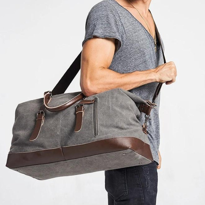Sac canvas destiné aux déplacements