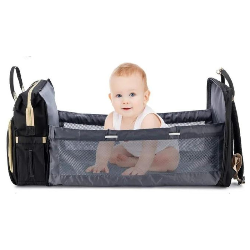 Komfortable Reise-Wickeltasche für Babys