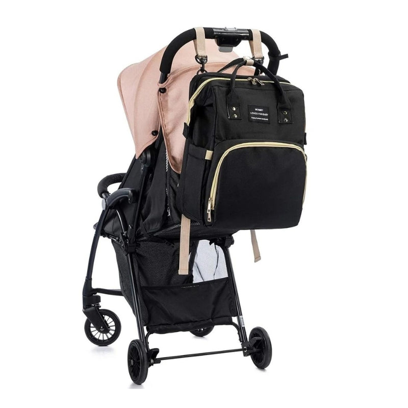 Komfortable Reise-Wickeltasche für Babys