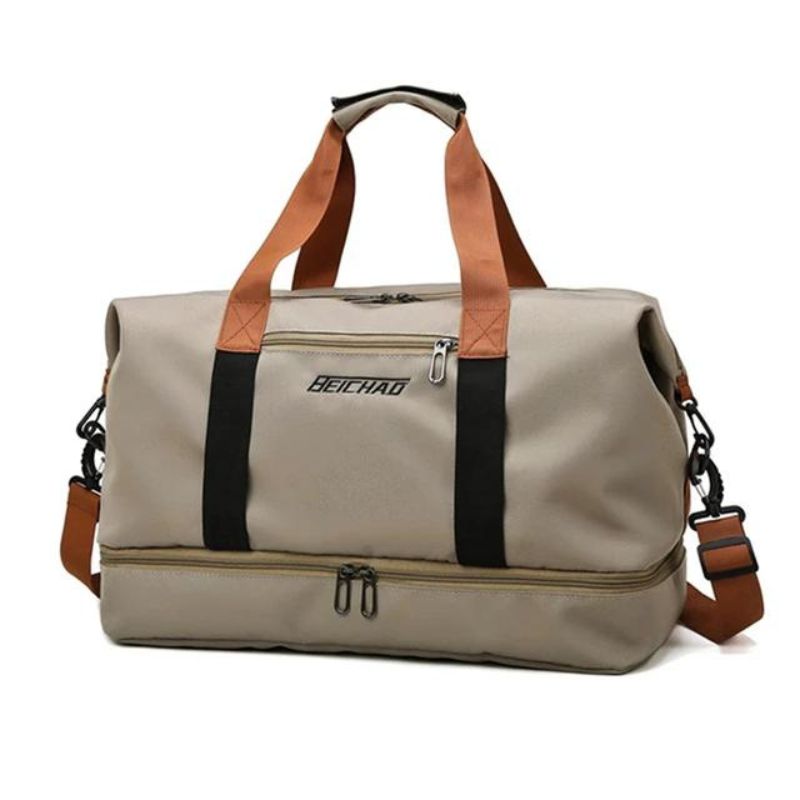 Sac de voyage comprenant un rangement pour chaussures