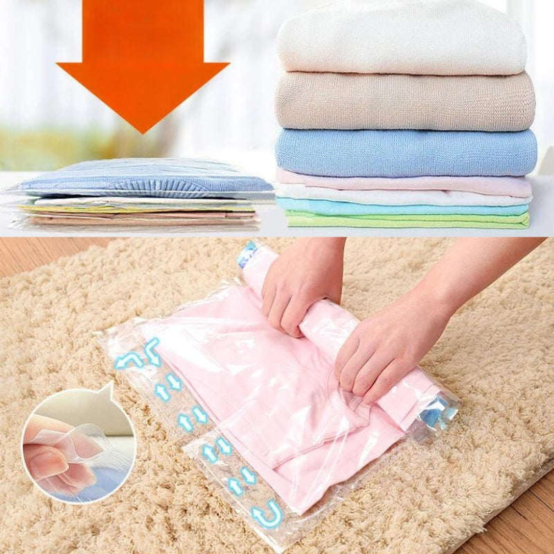 Sac de voyage compressible sans aspirateur