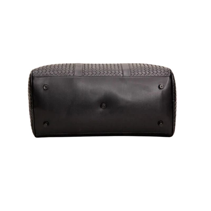 Schwarze PU-Reisetasche