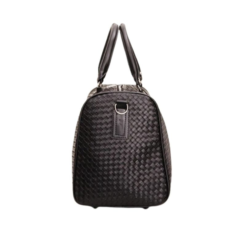 Schwarze PU-Reisetasche