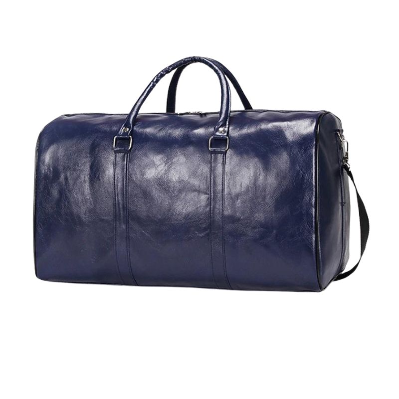 Vintage-Kunstleder-Reisetasche